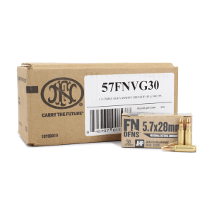 FN DFNS SS200 5.7x28 30 Gr JHP (Case)