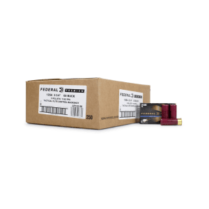 Federal Tactical 12 Ga Reduced-Recoil 2.75 FLITECONTROL 00 Buck Shot (Case)