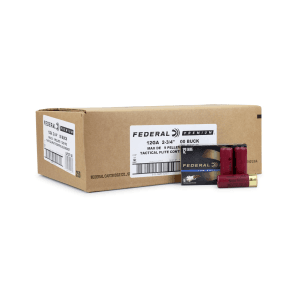 Federal Tactical 12 Gauge 2.75 9 Pellet FLITECONTROL 00 Buck Shot (Case)