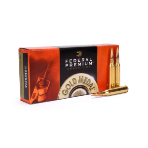 Federal Gold Medal 338 Lapua Mag 250 Grain Sierra MatchKing BTHP (Box)