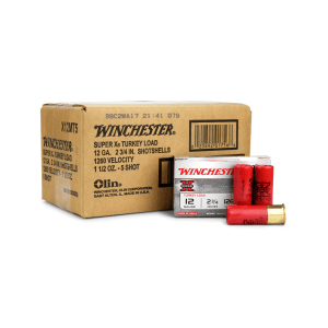 Winchester Super-X 12 Gauge 2.75 1-1/2oz Copper Plated 5 Shot (Case) / Rebate Eligible