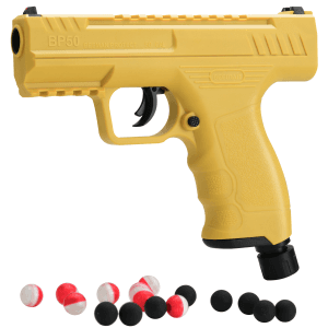 Beeman(R) - 6055 - Projectile Launcher 50 Cal CO2 8+1 Single Shot Yellow Air Pistol