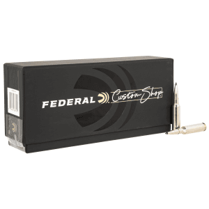 Federal Custom Rifle Ammo 6.5 Creedmoor 130 Grain Terminal Ascent (Box)