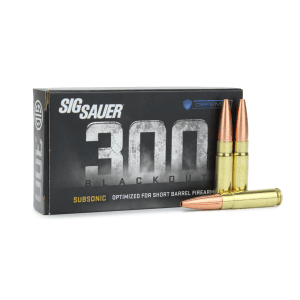 Sig Sauer Max Expansion 300 Blackout 194 Gr Subsonic (Box)