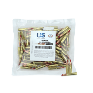 US Cartridge 300 Blackout 130 Gr M62 Tracer (100 Rounds)