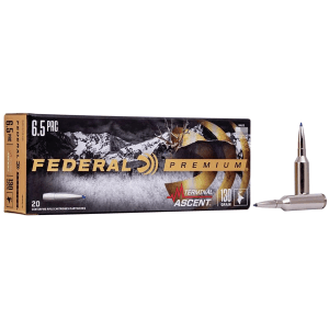 Federal 6.5 Prc 130 Gr Terminal Ascent (Box)