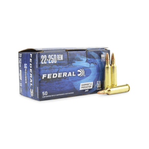 Federal Varmint & Predator 22-250 Remington 50 Gr JHP (Box)
