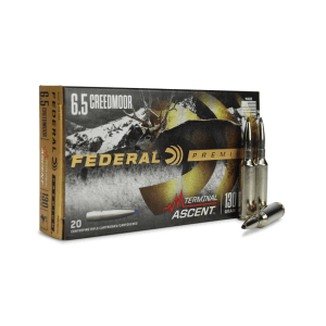 Federal Premium 6.5 Creedmoor 130 Gr Terminal Ascent (Box)