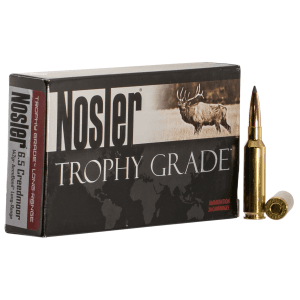 Nosler Trophy Grade 6.5 Creedmoor 142 Grain Nosler Spitzer AccuBond Long Range (Box)