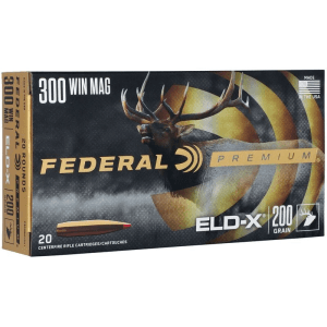 Federal Eld-x 300 Win Mag 200 Grain Extremely Low Drag-eXpanding (Box)