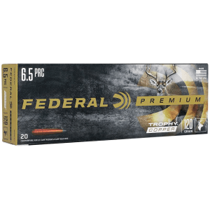 Federal Premium 6.5 PRC 120 Grain Trophy Copper (Box)