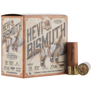 Hevishot Hevi-bismuth 12 Gauge 2.75 1 1/4 oz 5 Shot HS14715 (Box)