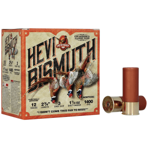 Hevishot Hevi-bismuth 12 Gauge 2.75 1 1/4 oz 3 Shot HS14713 (Box)