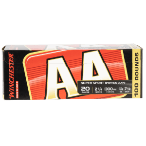 Winchester AA 20 Gauge 2.75 7/8 oz 7.5 Shot (Box)