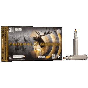 Federal Premium 300 Win Mag 165 Grain Trophy Bonded Tip (Box)