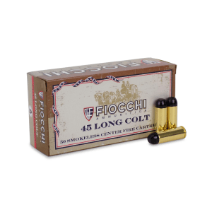 Fiocchi 45 Long Colt 250 Grain Lead RNFP (Box)