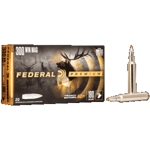 Federal Premium 300 Win Mag 180 Grain Trophy Bonded Tip (Box)