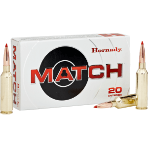 Hornady Match 300 Win Mag 195 Grain Extremely Low Drag-Match (Box)