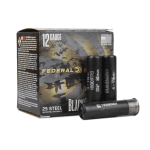 Federal Black Cloud FS Steel 12 Gauge 3.5 1-1/2 oz 4 Shot (Box)