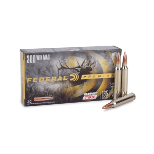 Federal Premium 300 Win Mag 165 Grain Lead Free Barnes TSX (Box)