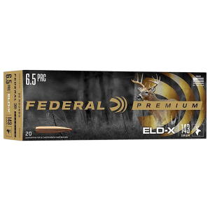 Federal Premium 6.5 PRC 143 Grain Extremely Low Drag-eXpanding (Box)
