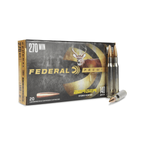 Federal Premium 270 Win 140 Gr Berger Hybrid Hunter (Box)