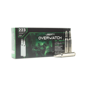 Liberty Overwatch 223 Remington 55 Grain Lead-Free Hollow Point Cavity (Box)