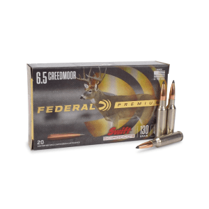 Federal Premium 6.5 Creedmoor 130 Grain Swift Scirocco II (Box)