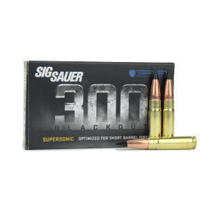 Sig Sauer 300 Blackout 110 Gr TAC-TX Supersonic (Box)