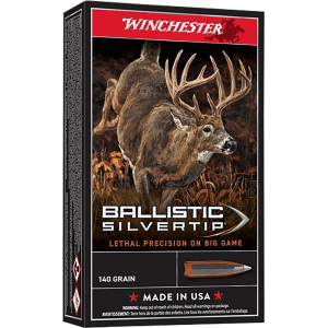 Winchester Ballistic Silvertip 6.5 PRC 140 Gr Bonded Rapid Expansion PHP (Box)