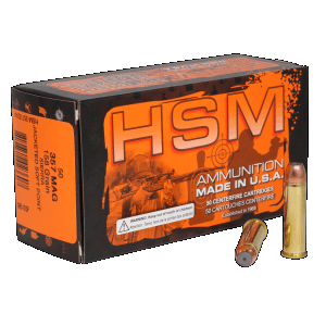 Hsm Pro Pistol 357 Magnum 158 Grain Jacketed Soft Point 35722N (Box)