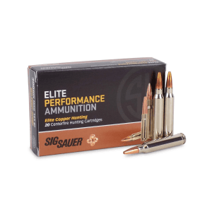 Sig Sauer Elite Copper Hunting 300 Win Mag 165 Grain Hunting Tipped (Box)