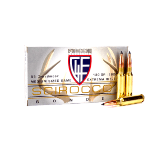 Fiocchi Extrema Rifle 6.5 Creedmoor 130 Grain Swift Scirocco II Boat-Tail Spitzer (Box)