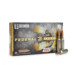 Federal Premium 6.5 Creedmoor 130 Grain Barnes TSX (Box)