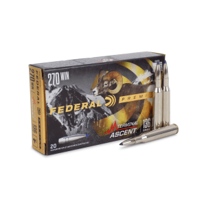 Federal Premium 270 Winchester 136 Grain Terminal Ascent (Box)