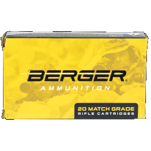 Berger Tactical 6.5 Creedmoor 130 Grain Hybrid Open Tip Match (Box)
