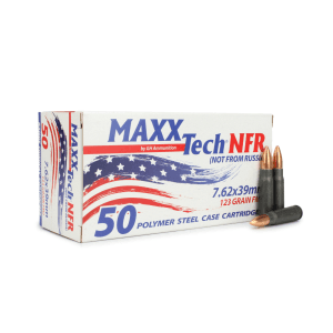 MaxxTech 7.62x39mm 123 Gr FMJ (NFR) (Box)