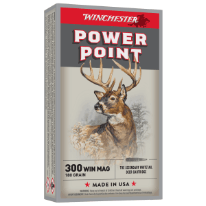 Winchester Power-point 300 Win Mag 180 Grain Power Point (Box)