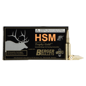 Hsm Trophy Gold 6.5 Creedmoor 130 Grain Berger Hunting VLD Match (Box)