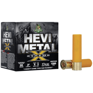 Hevi-Shot Hevi-Metal Xtreme 2 Ga 3In 1-1/16 Oz #6 Tungsten & #3 Steel (Box)