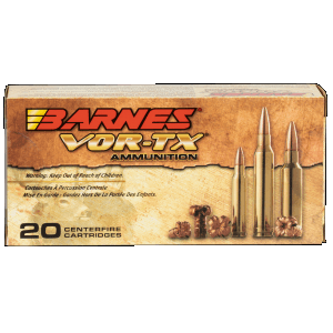 Barnes Bullets Vor-tx 22-250 Rem 50 Grain Barnes TSX Flat Base (Box)