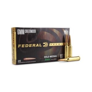 Federal Gold Medal 6mm Creedmoor 107 Gr Matchking BTHP (Box)
