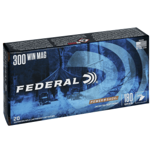 Federal 300 Win Mag 180 Gr Power-Shok SP (Box)