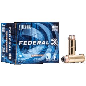Federal Power-shok 41 Rem Mag 210 Gr Jacket Hollow Point (Box)
