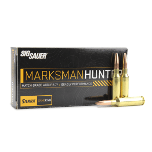 Sig Sauer Marksman Hunter 6.5 Creedmoor 130 Gr GameKing HPBT (Box)