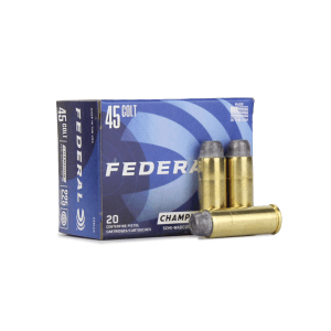 Federal Champion Training 45 Long Colt 225 Gr Semi Wadcutter HP (Box)