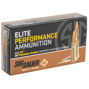 Sig Sauer Elite Hunting 270 Win 130 Grain Solid Copper HP (Box)