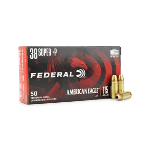 Federal 38 Super 115 Grain +P JHP (Box)