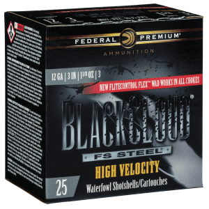 Federal Black Cloud 12 Gauge 3 1-1/8 oz 3 Shot (Box)