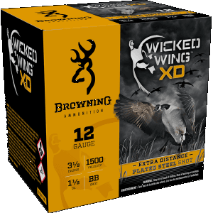 Browning Wicked Wing XD 12 Gauge 3.50 1 1/2 oz BB Shot (Box)